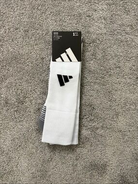 adidas White Soccer Socks - Large